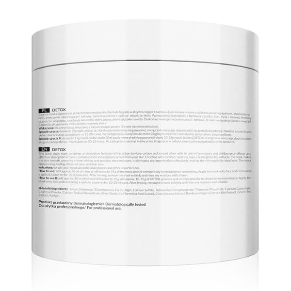 APIS DETOX Maska algowa detoksykująca z węglem 200 g - obrazek 2